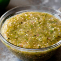 Salsa verde for chicken and waffles